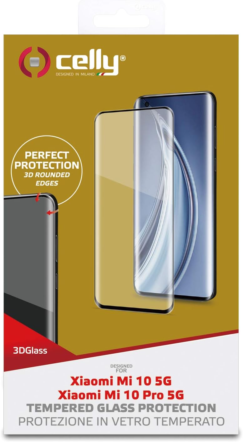 CELLY 3D GLASS PROTECTOR DE PANTS XIAOMI 1 PIEZA(S) Black