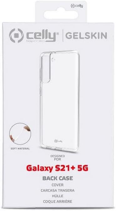 CELLY Gelskin Cover for Samsung S21+ Transparent