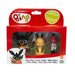 Giochi Preziosi Bing Set of 3 Mini Characters Bing, Flop and Doctor Molly, Bright Colors and Right Size for the Hands of the Little Ones, for Baby Starting from 18 Months, BNG41000, multi