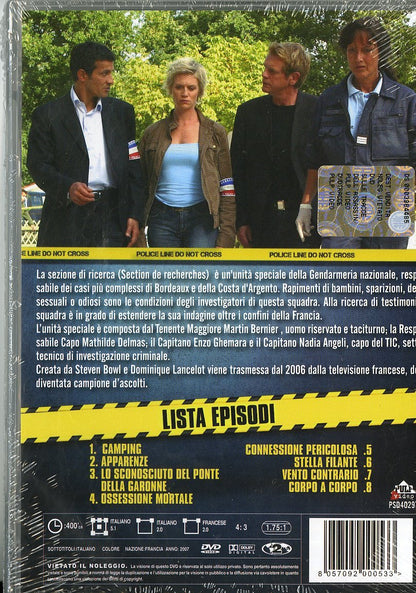 sulle tracce del crimine - season 02 (3 dvd) box set dvd Italian Import