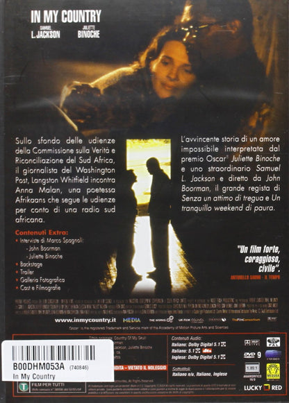 in my country dvd Italian Import