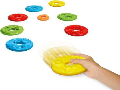 Chicco 00011009000000 The Boules of The Forest, Movement Game, Classic Flat, 8 Bowls and 1 Mouthpiece, with Carry Ring, 2-5 Years