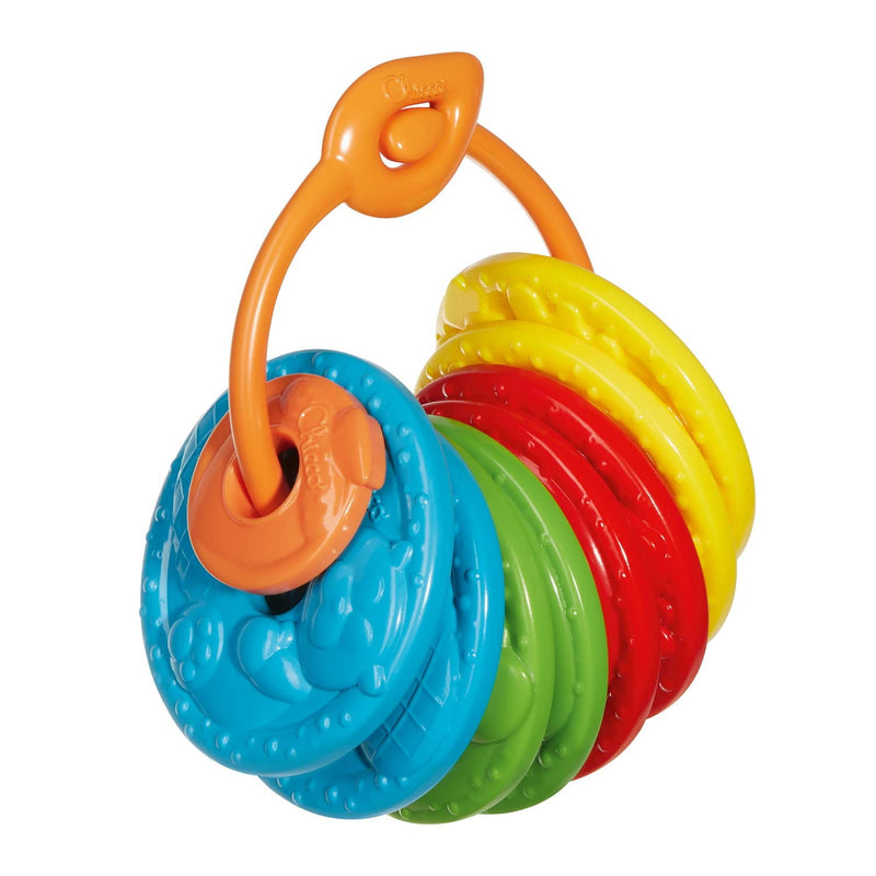 Chicco 00011009000000 The Boules of The Forest, Movement Game, Classic Flat, 8 Bowls and 1 Mouthpiece, with Carry Ring, 2-5 Years