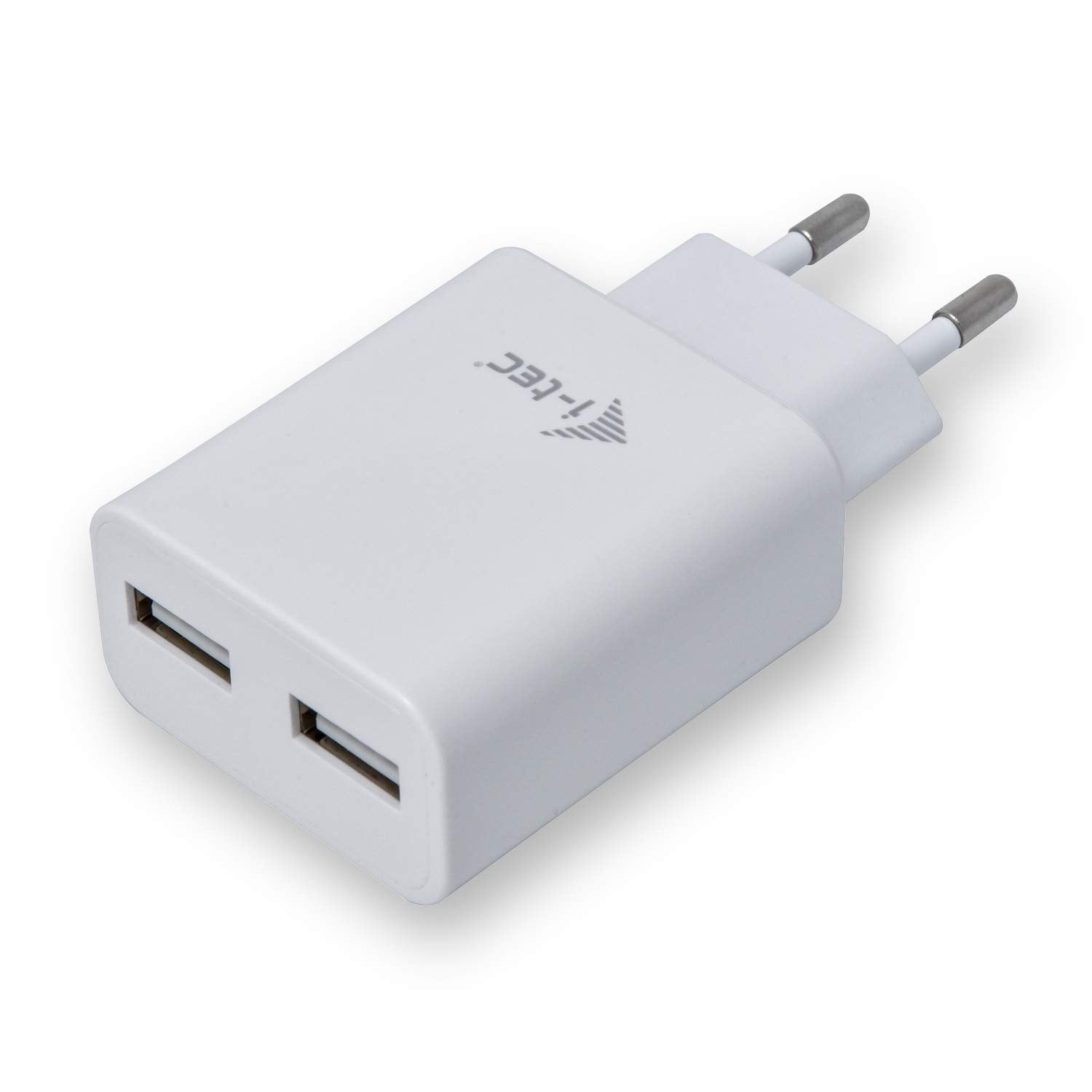 i-tec USB POWER CHARGER 2 PORT 2.4A WHITE