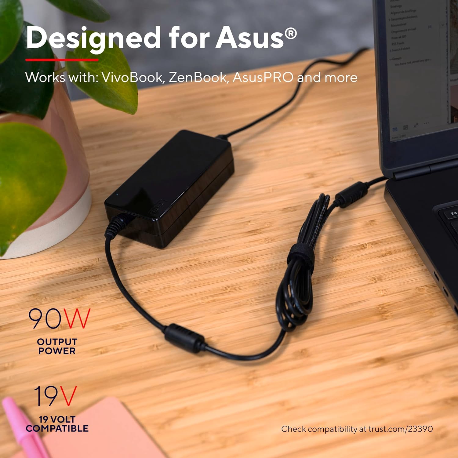 MAXO ASUS 90W LAPTOP CHARGER BQ 15