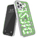 Diesel Designed for iPhone 12 / iPhone 12 Pro 6.1 Case, Clear Snap Case, Shockproof, Drop Tested Protective Cover with Raised Edges, Black/Green iPhone 12/iPhone 12 Pro Black/Green
