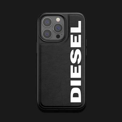 Diesel Designed for iPhone 13 / iPhone 13 Pro 6.1 Case, Moulded Core, Shockproof, Drop Tested Protective Cover with Raised Edges, Black/White