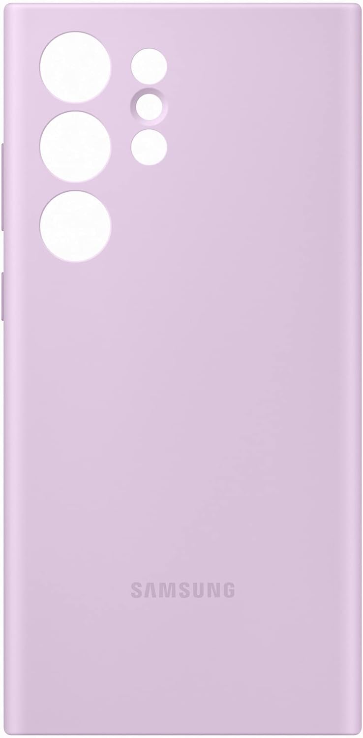 Samsung Galaxy S23 Ultra Silicone Case Lilac Lilac Silicone Case S23 Ultra