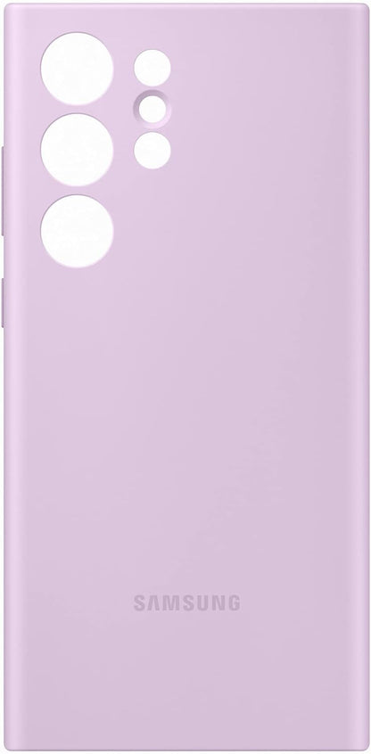 Samsung Galaxy S23 Ultra Silicone Case Lilac Lilac Silicone Case S23 Ultra
