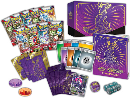 Pokémon TCG: Scarlet and Violet Booster Display Box (36 Booster Packs) & TCG: Scarlet and Violet Elite Trainer Box - Miraidon (1 Full Art Promo Card, 9 Boosters and Premium Accessories
