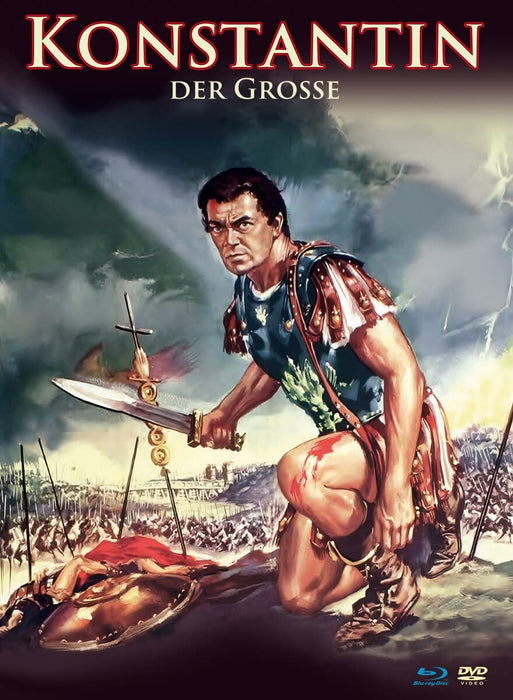Konstantin der Große - Extended Kinofassung (Limited Mediabook, in HD neu abgetastet, Blu-ray+DVD+Booklet)