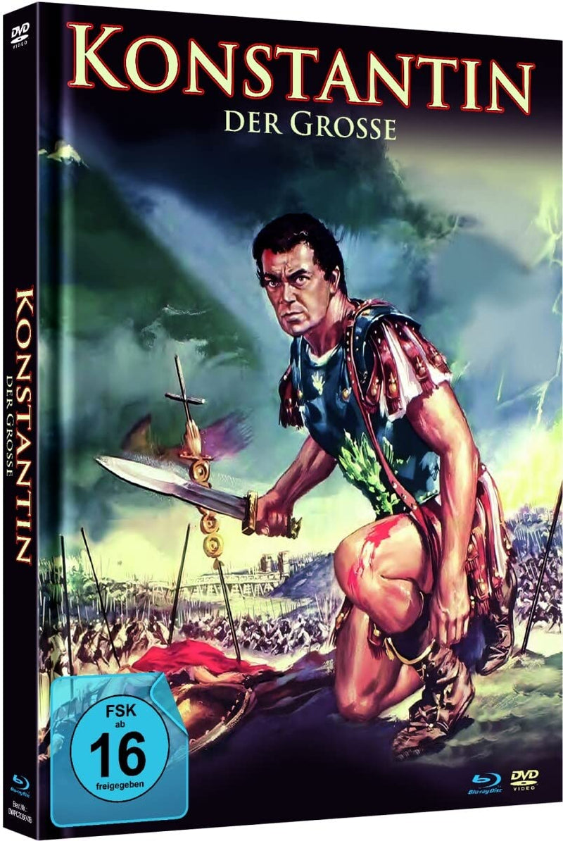 Konstantin der Große - Extended Kinofassung (Limited Mediabook, in HD neu abgetastet, Blu-ray+DVD+Booklet)