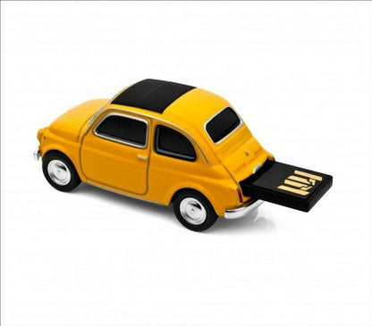 Usb Fiat 500 Yellow 16 Gb