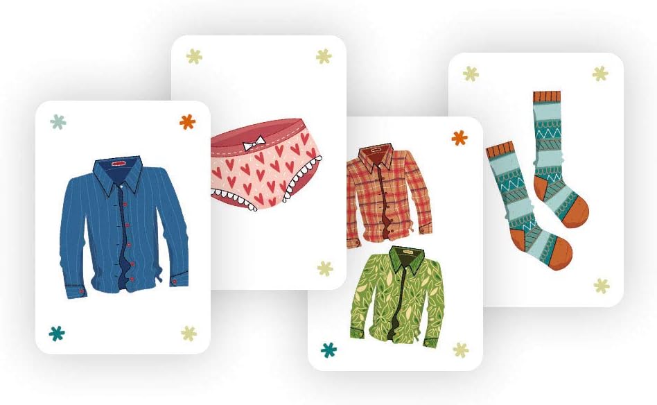 Clementoni - Straccia Camisa Barco, Cartas de Juego para niños, 2 – 6 Jugadores, 4 años +, Multicolor, 16298