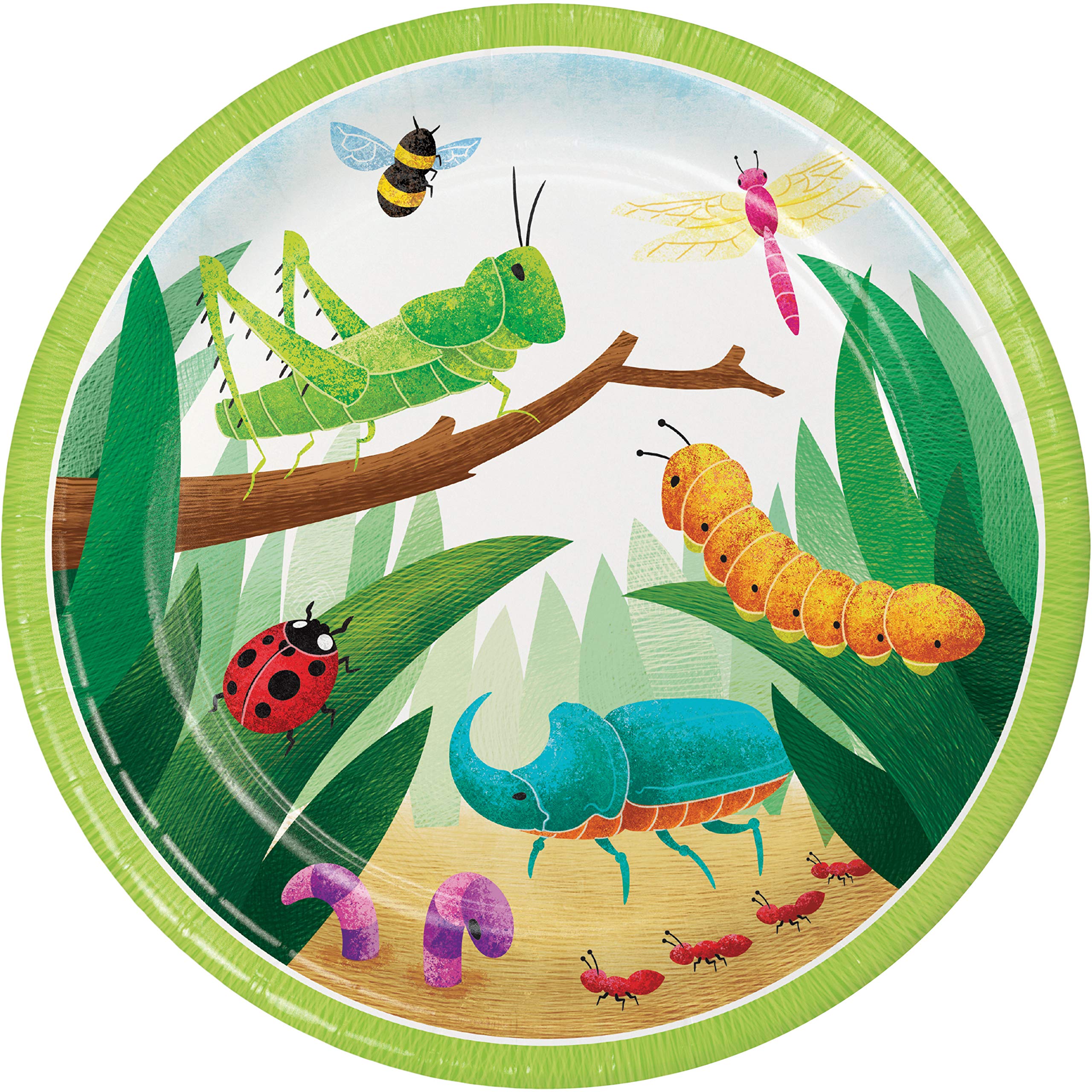 Haza Witbaard - Insecten Bordjes 8st.