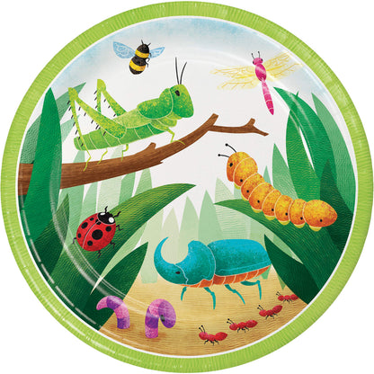 Haza Witbaard - Insecten Bordjes 8st.