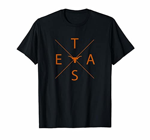 T-Shirts Texas Lone Star State Stolz cool nativen erwachsenen Kind Langhorn