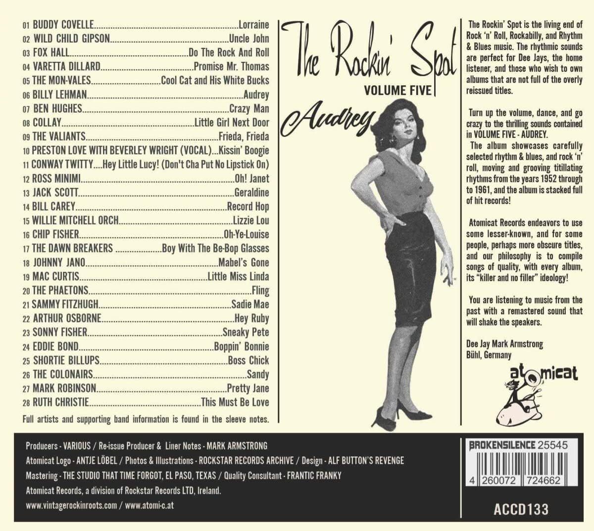 The Rockin' Spot: Audrey - Volume 5
