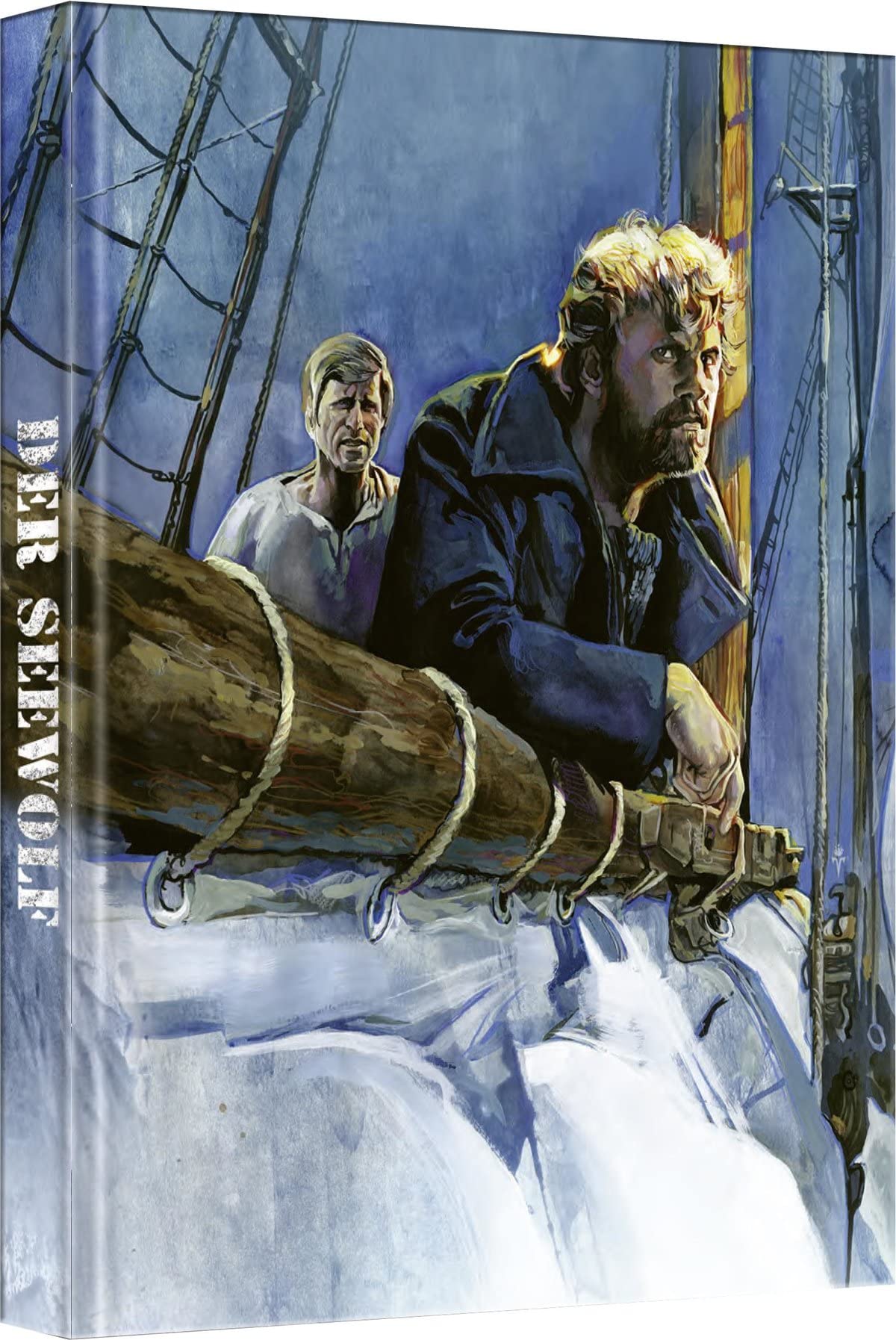 Der Seewolf - Die komplette Serie Cover A (4 Disc-Limited Mediabook auf 333 Stück, durchnummeriert, mit J-Card Schuber, Doppel Blu-ray+Doppel DVD+24-seitigem Booklet)