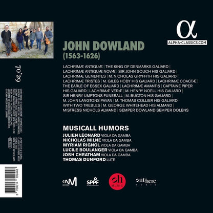 John Dowland: (Complete) Lachrimæ