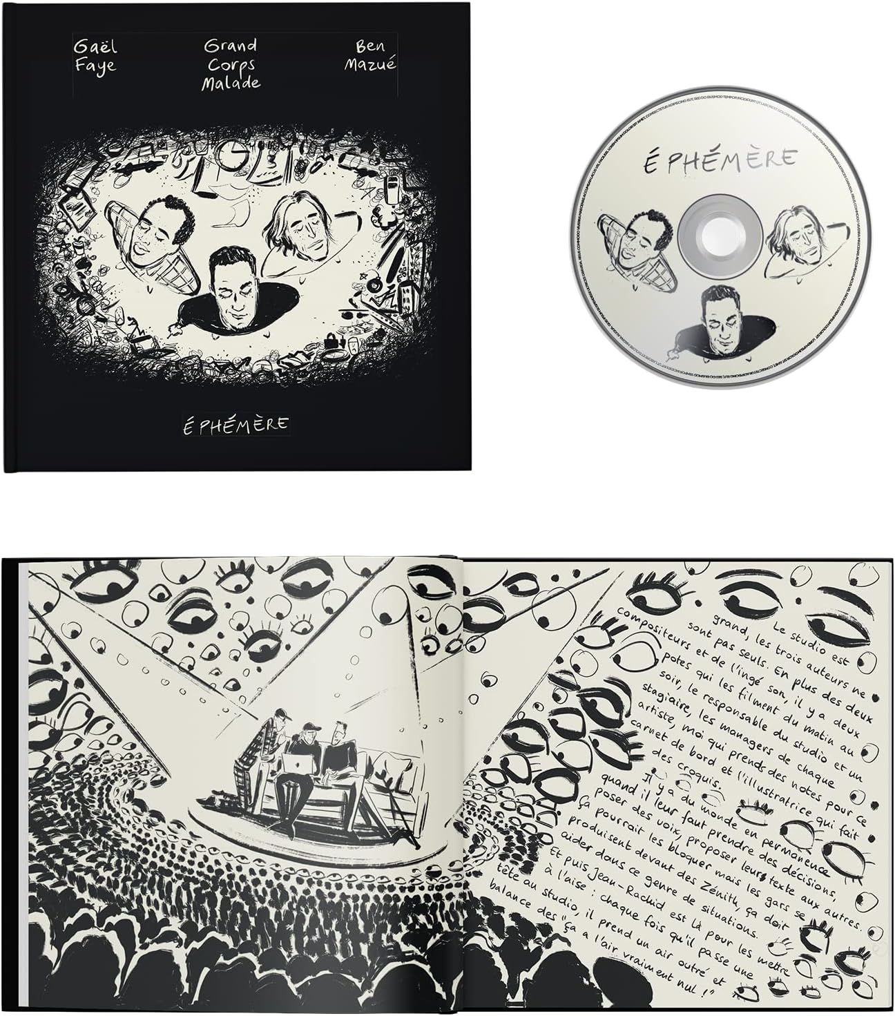 Éphémère (CD+Livre)