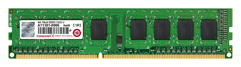 Transcend DDR3 1333 MHz 4GB 1Rx8 DIMM