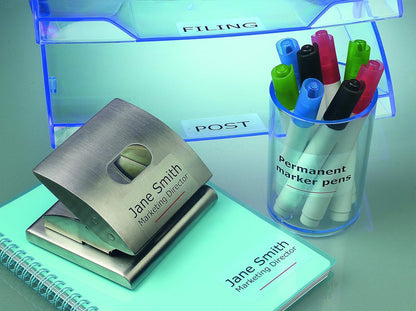 Avery J8 Mini Labels 55 x 12.7 Transparent