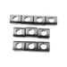 Orange Seal Square Grommets (10Pcs) Pr