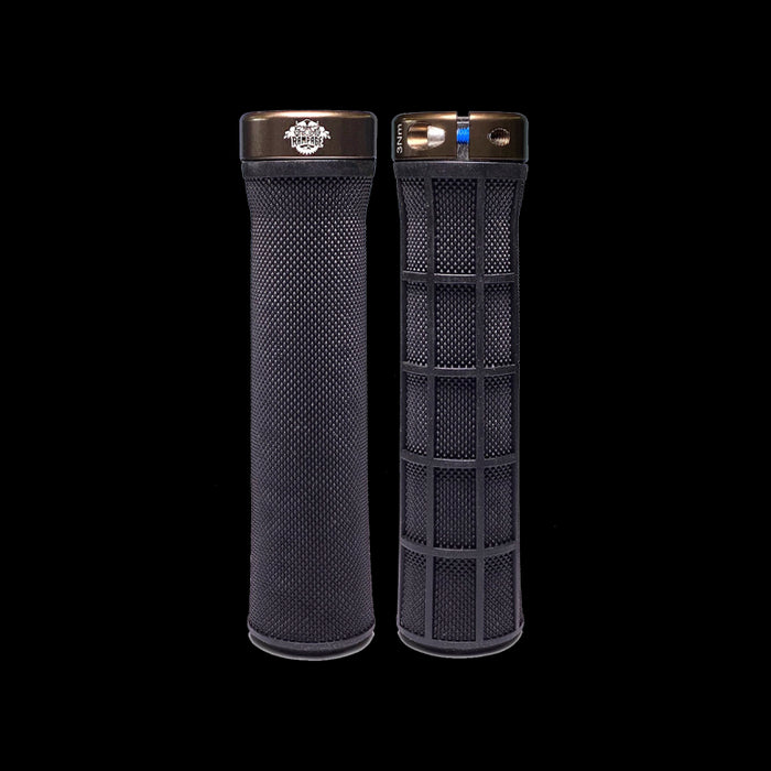 All Mountain Style AMS Berm Grips - Lock-on Tapered Diameter, Comfortable Grips