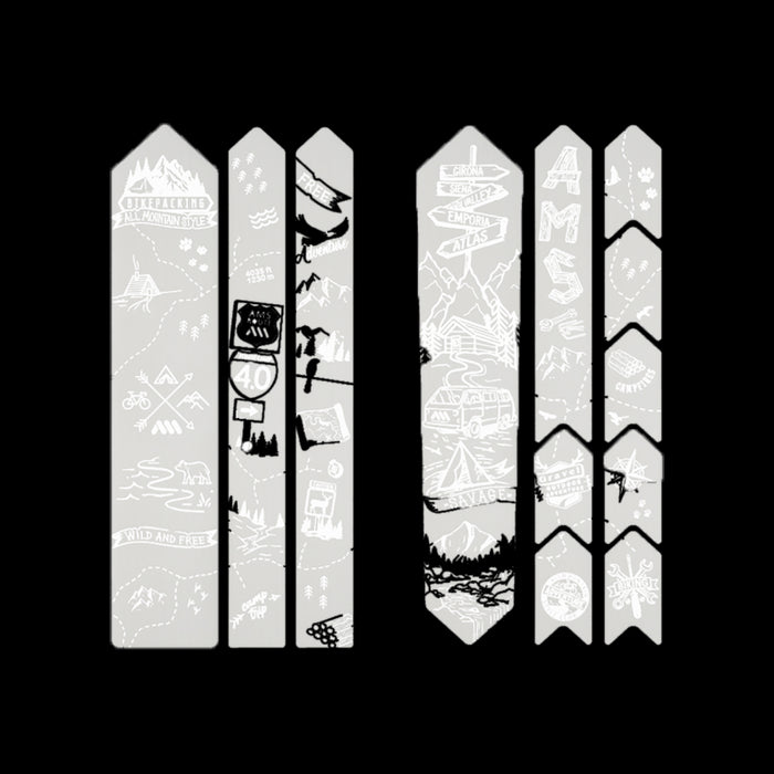 All Mountain Style AMS Frame Guard Gravel/Road - Protects Your Bike from Scratches and Dings