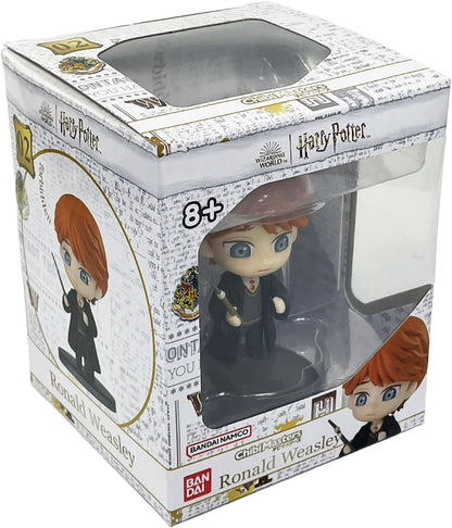 Chibi Masters Bandai Harry-Potter-Figuren, Ron Weasley-Puppe, 8 cm große Ron-Figur mit beschädigtem Zauberstab, Harry-Potter-Sammlerstücke, magische Minifiguren sind ausgezeichnete