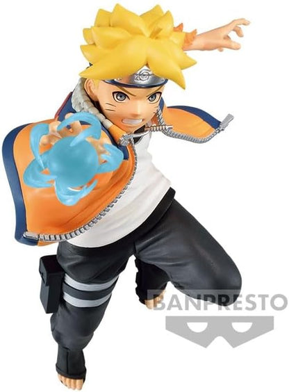 BANPRESTO Figure Statue Boruto Naruto Next Generations - Vibration Stars - Uzumaki Boruto II - Height 13cm - BP19439 - Multicolor