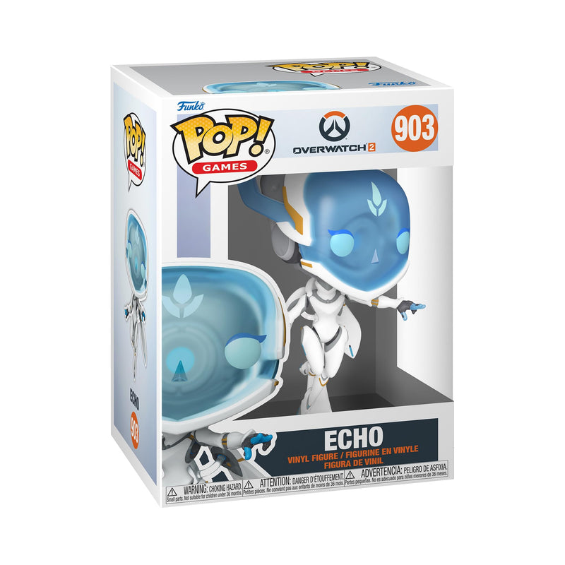 Funko POP! Games: Overwatch 2- Echo - Collectable Vinyl Figure - Gift Idea - Official Merchandise - Toys for Kids & Adults - Video Games Fans - Model Figure for Collectors and Display POP ''4