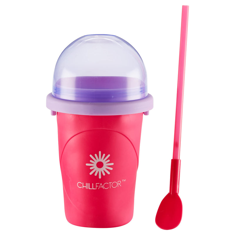 Character Options 07953 ChillFactor Berry Burst-Reusable, Homemade Squeeze Cup slushy Maker Kitchen Toys
