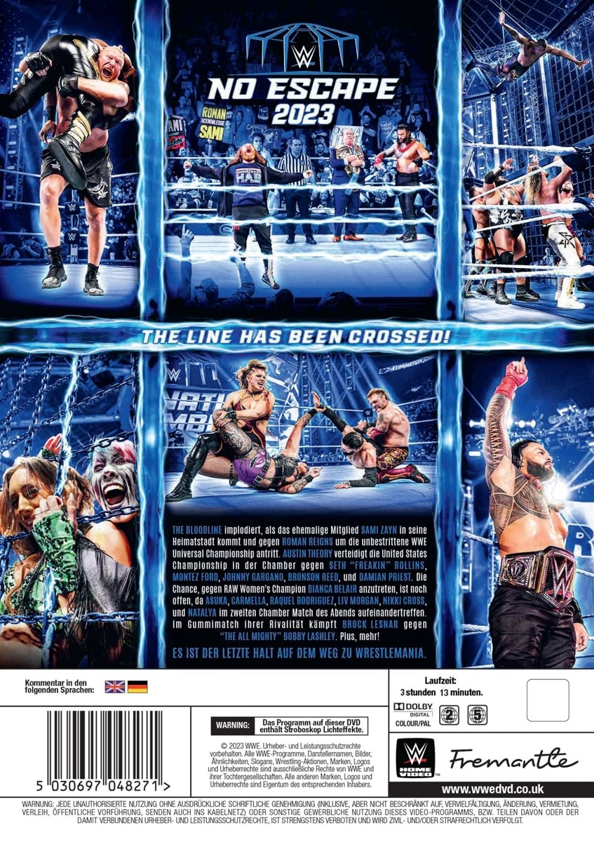 WWE: NO ESCAPE 2023
