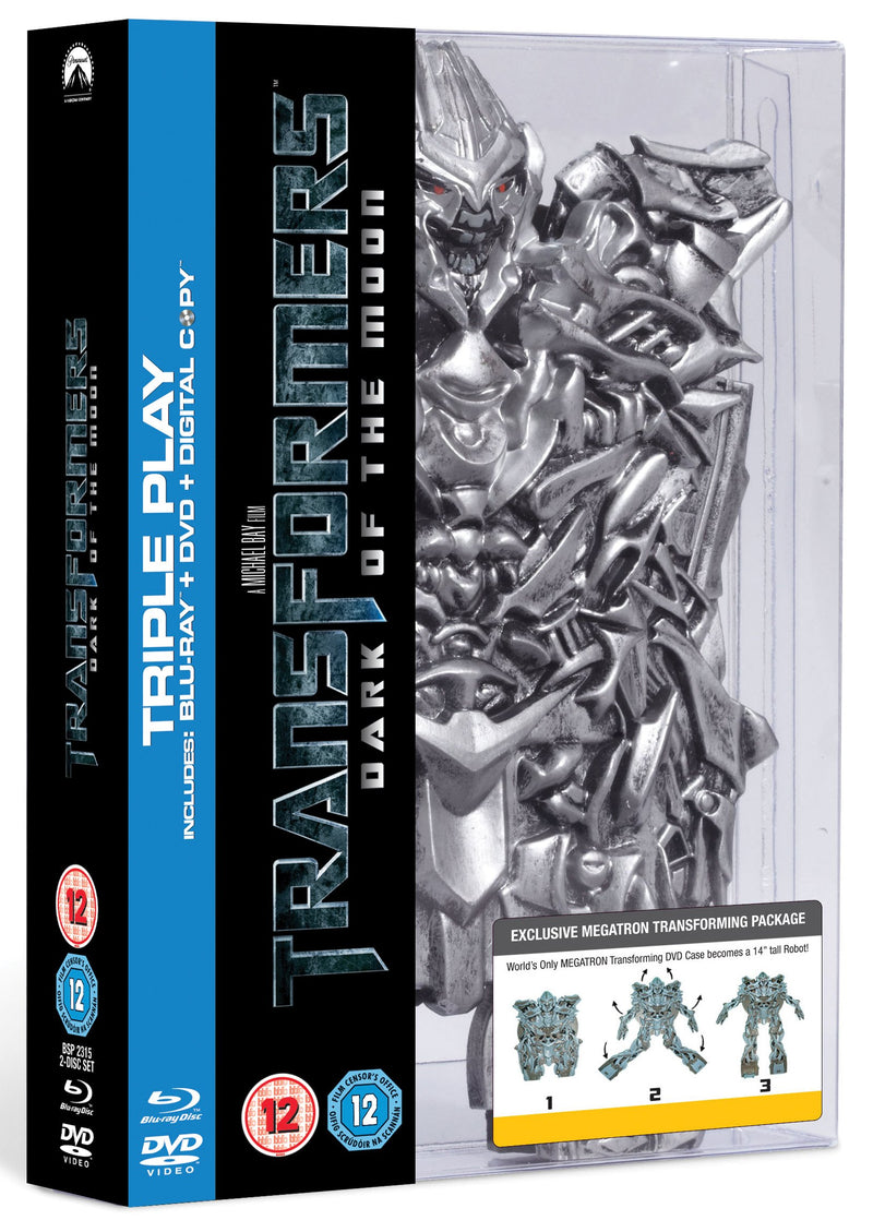 Transformers: Dark of the Moon - Megatron Special Edition Triple Play (DVD + Blu-ray + Digital Copy)