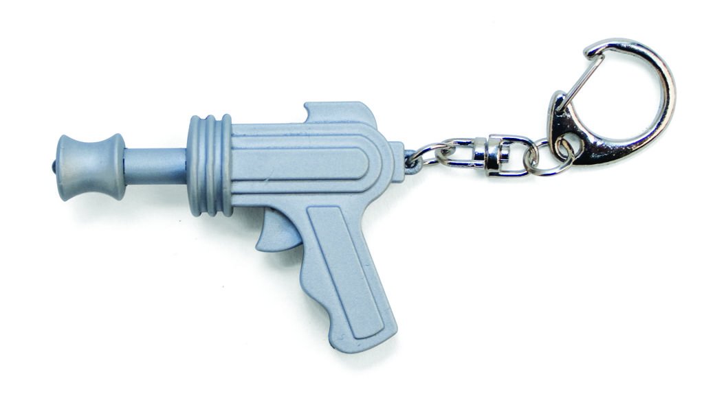 Space Gun Led Keychain Carded  (Krl28