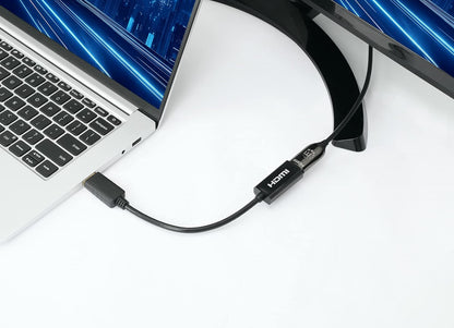 Manhattan Active DisplayPort to HDMI Adapter 4K @ 60Hz Black