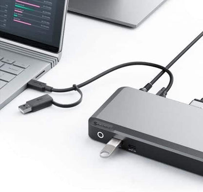 ALOGIC DX2 Dual 4K Display Universal Docking Station – with 100W Power Delivery