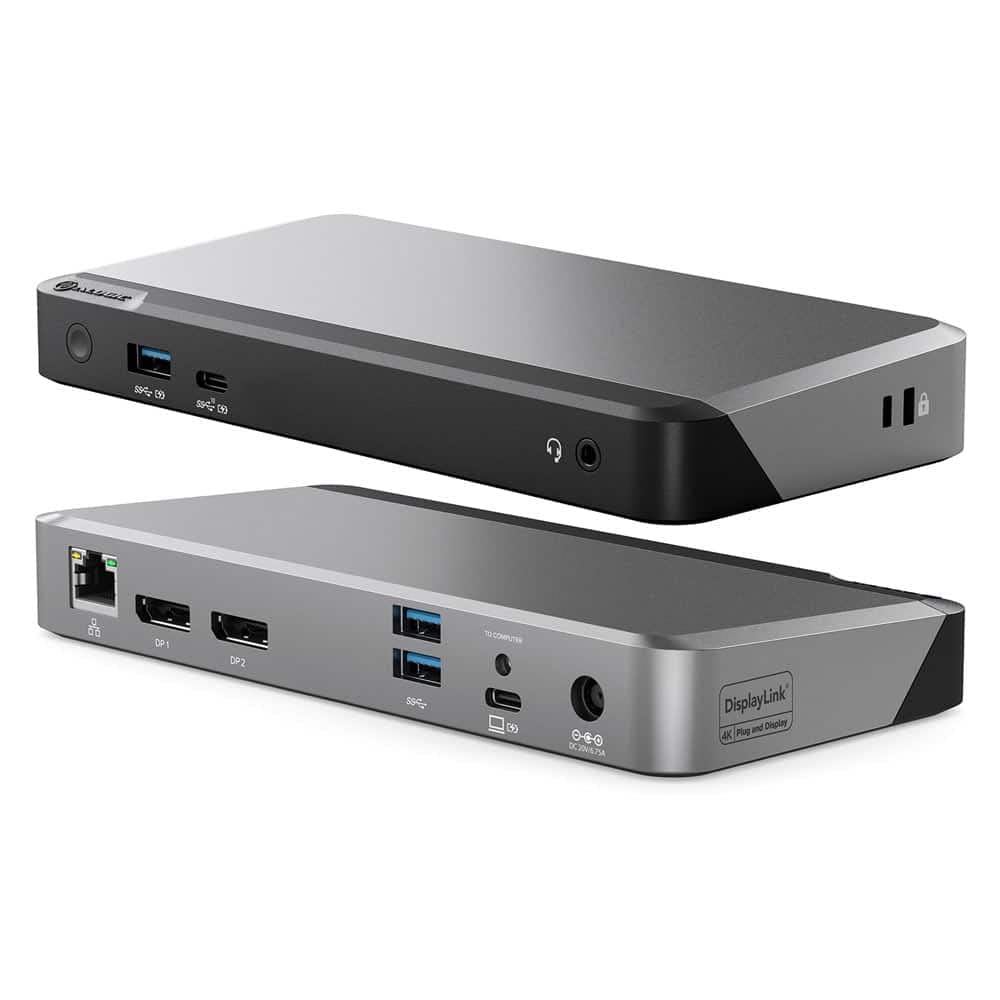 ALOGIC DX2 Dual 4K Display Universal Docking Station – with 100W Power Delivery