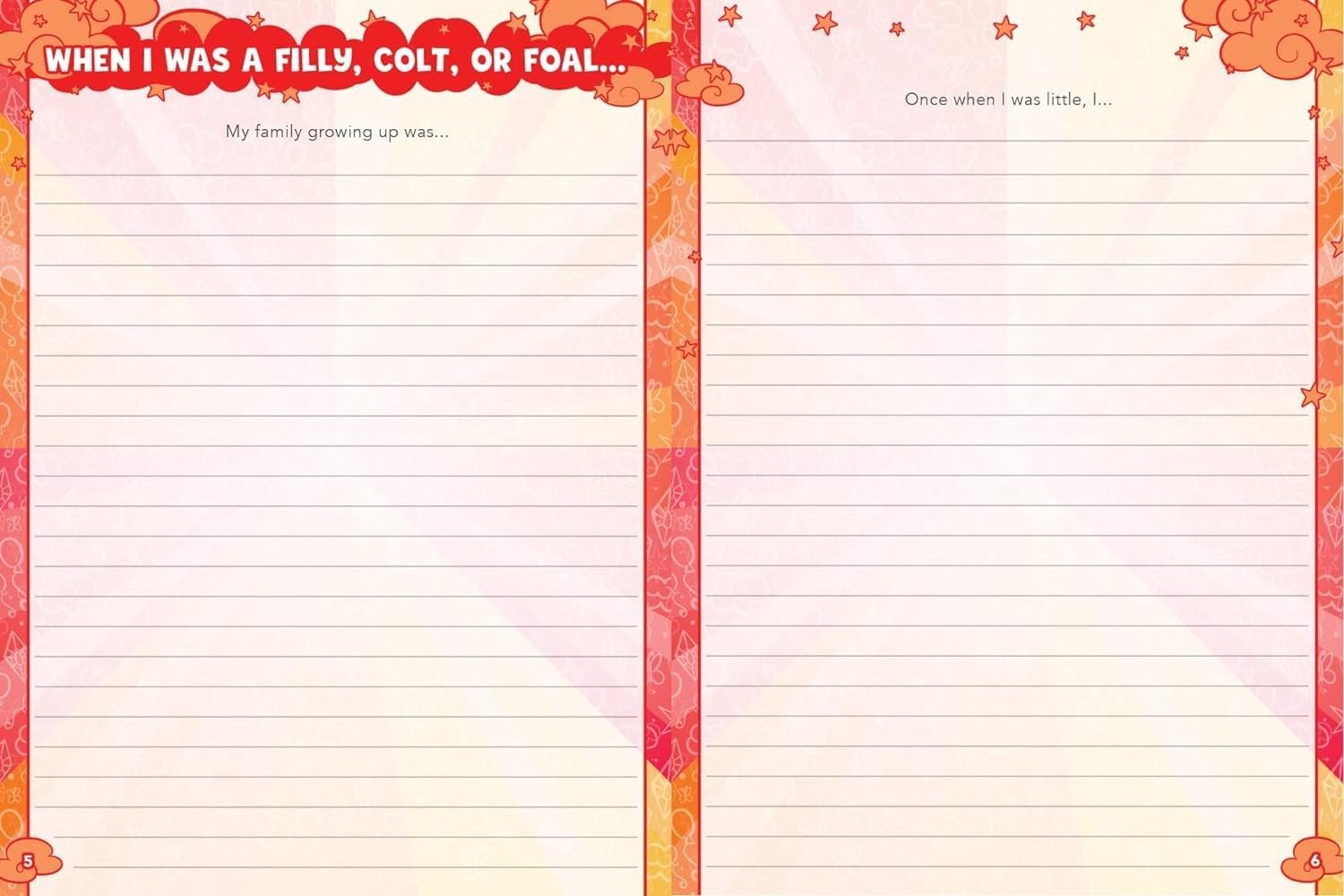 Renegade Game Studios My Little Pony Roleplaying Game Expanded Character Sheet Journal