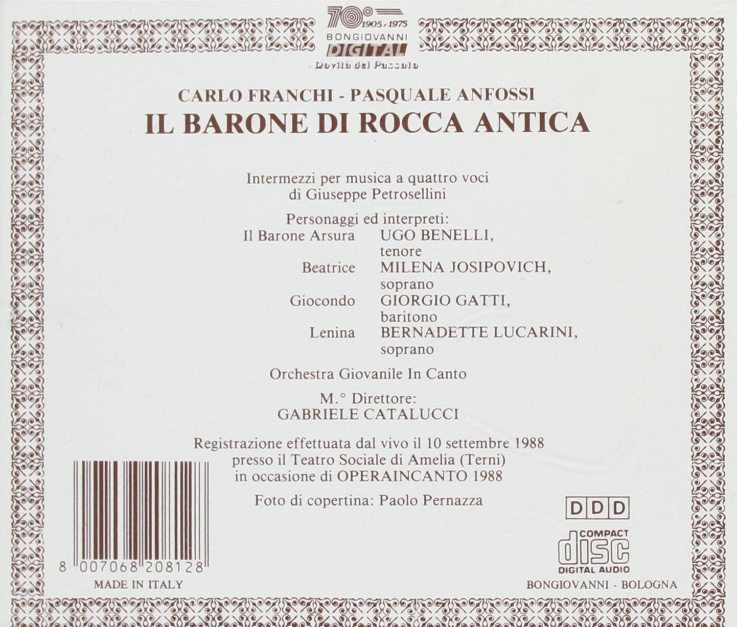 Il Barone Di Rocca Antica