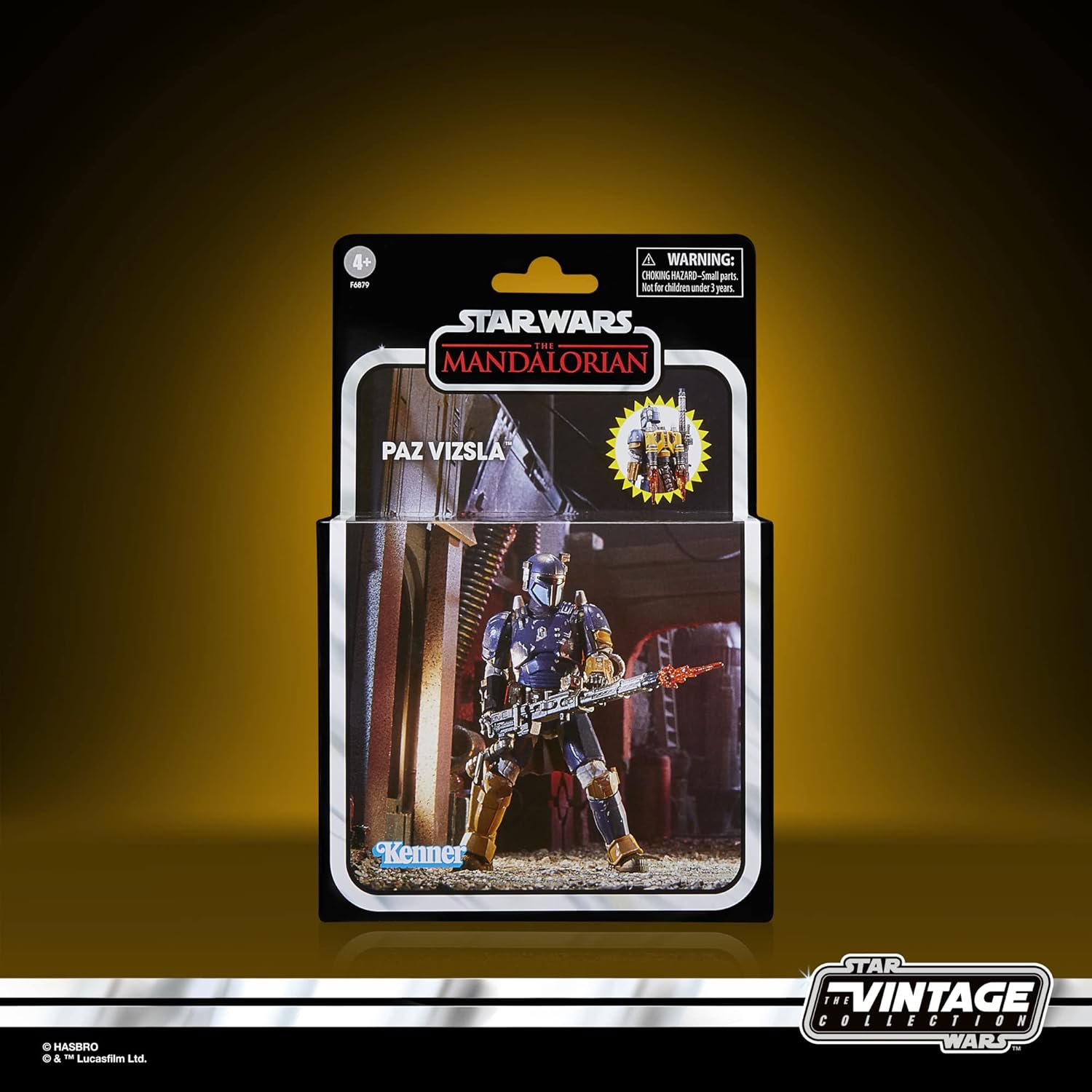 STAR WARS The Vintage Collection Paz Vizsla, The Mandalorian 3.75-Inch Collectible Action Figures, Ages 4 and Up (F6879