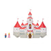 The Super Mario Bros. Movie – Mushroom Kingdom Castle Playset with Mini 1.25” Mario and Princess Peach Figures. For Super Mario Fans Aged 3+ Deluxe Princess Peach Castle Playset