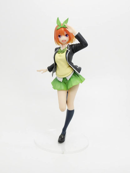 Taito The Quintessential Quintuplets Coreful Figure Yotsuba Nakano ~ Uniform ver~ Renewal Prize Figure, Multiple Colours (T84098)