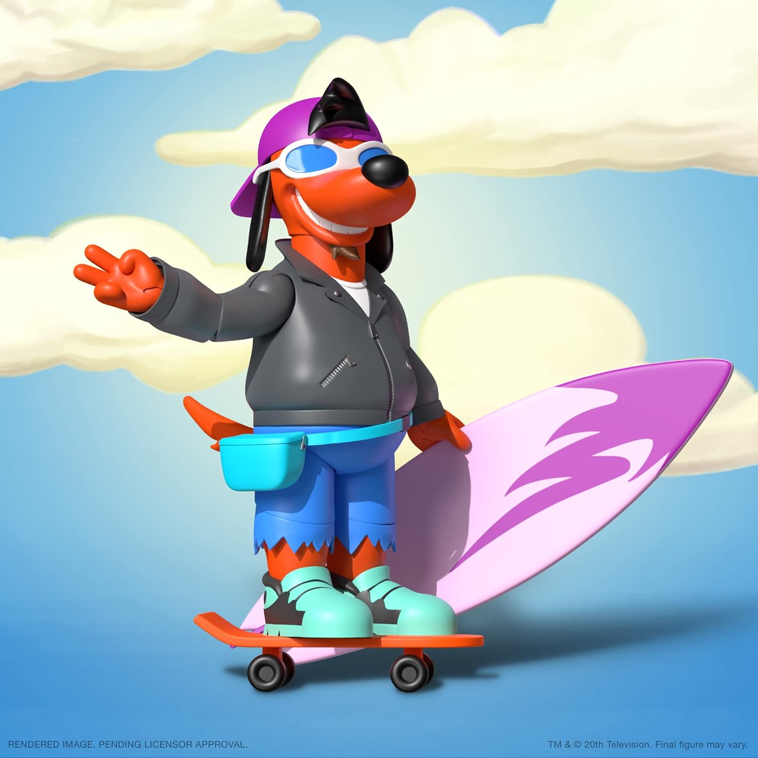 Les Simpson figurine Ultimates Poochie 18 cm