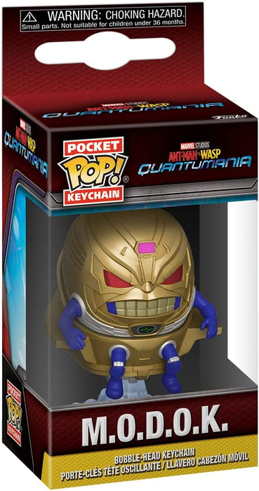 Funko POP! Keychain Marvel: Ant-Man Quantumania - Modok - M.O.D.O.K. Novelty Keyring - Collectable Mini Figure - Stocking Filler - Gift Idea - Official Merchandise - Movies Fans - Backpack Decor