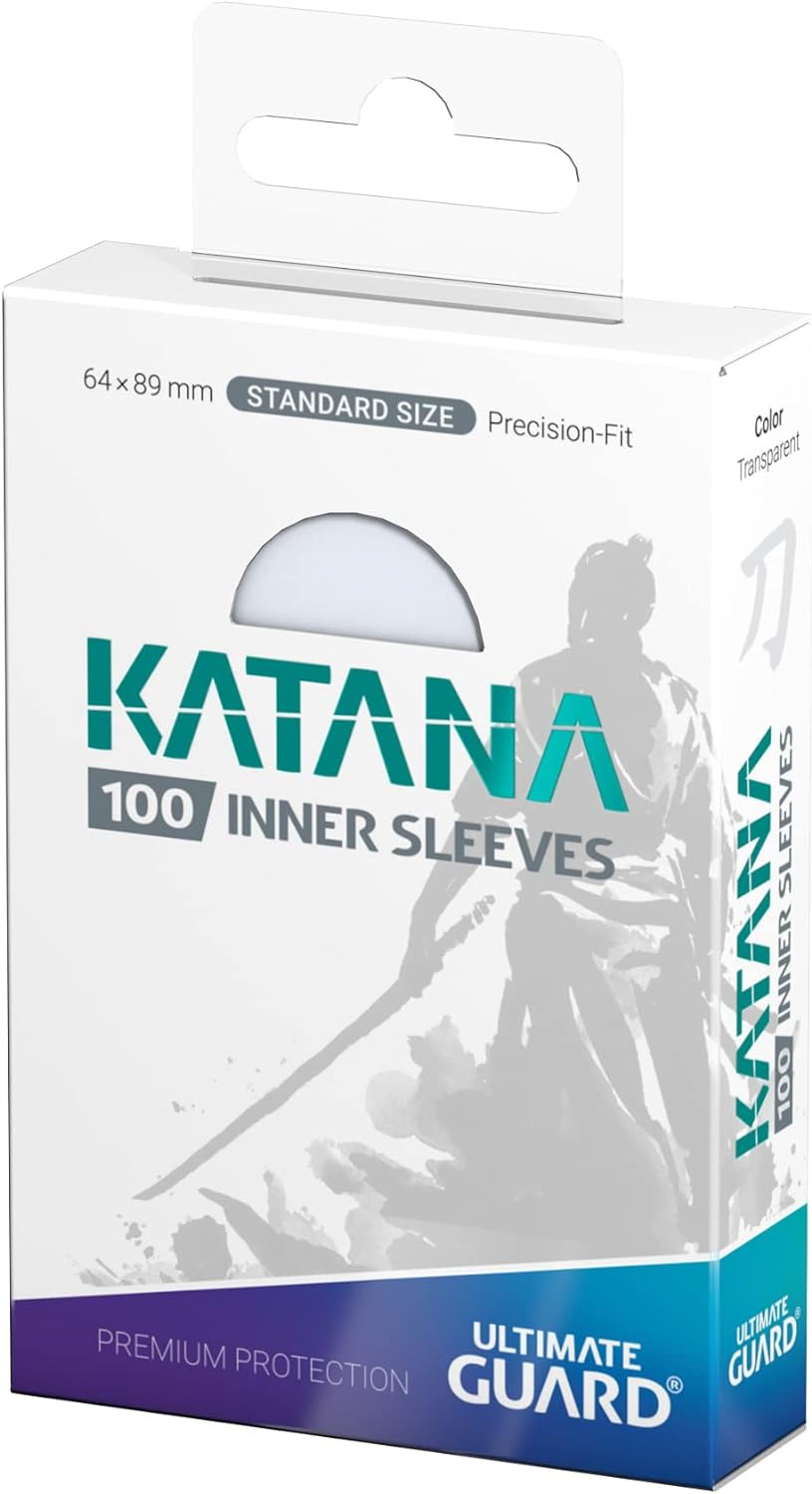 Ultimate Guard Katana Inner Sleeves Standard Size Transparent (100