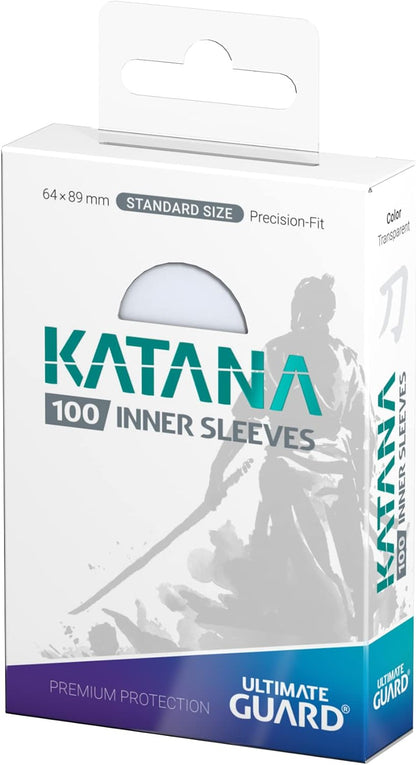 Ultimate Guard Katana Inner Sleeves Standard Size Transparent (100