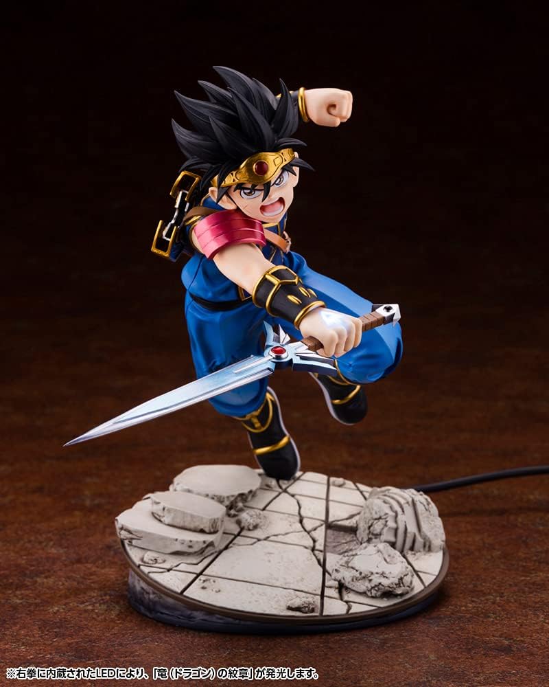 Kotobukiya Dragon Quest The Adventure of Dai statuette PVC ARTFXJ 1/8 Dai 18 cm